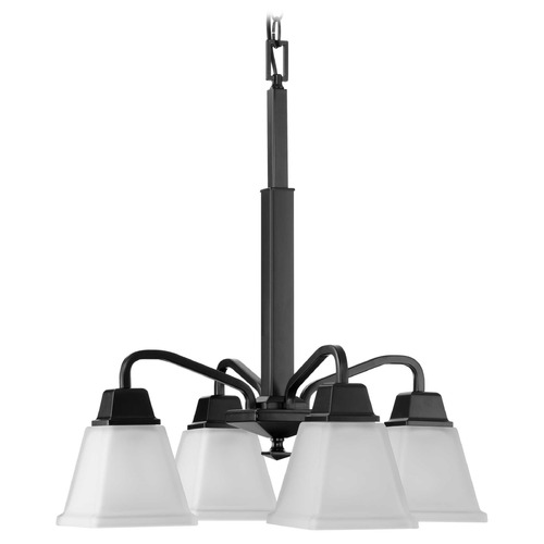 Progress Lighting Progress Lighting Elara 5-Light Matte Black Chandelier P400118-31M