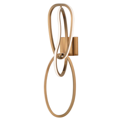 Et2 Unity Brushed Champagne LED Sconce