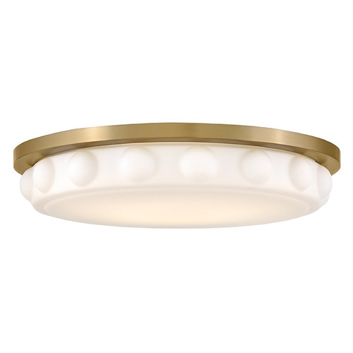 Hinkley Hinkley Zoey Lacquered Brass LED Flushmount Light 47603LCB
