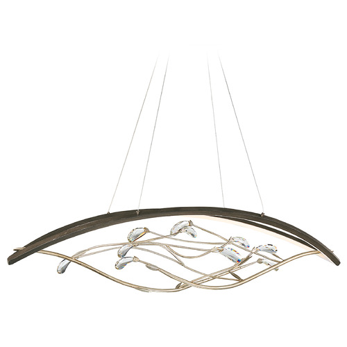 Basilica 48-Inch Oval LED Chandelier in Bronze by Eurofase Lighting