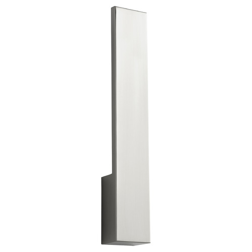 Icon 19.5-Inch LED Wall Sconce in Satin Nickel by Oxygen Lighting