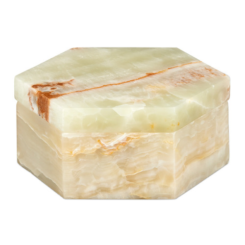 Currey and Company Arco Green Onyx Box