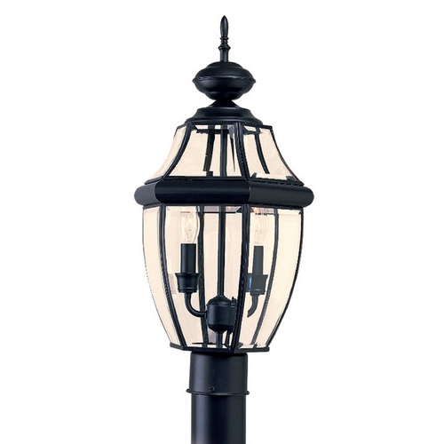 Lancaster Post Light in Black by Generation Lighting