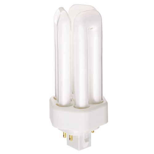 Compact Fluorescent Triple Tube Light Bulb 4-Pin Base 2700K by Satco Lighting