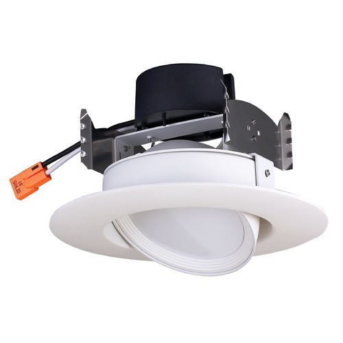 Satco Lighting 9.5W 4-Inch LED Directional Retrofit Gimbaled 4000K 600LM 120V Dimmable by Satco Lighting S29468