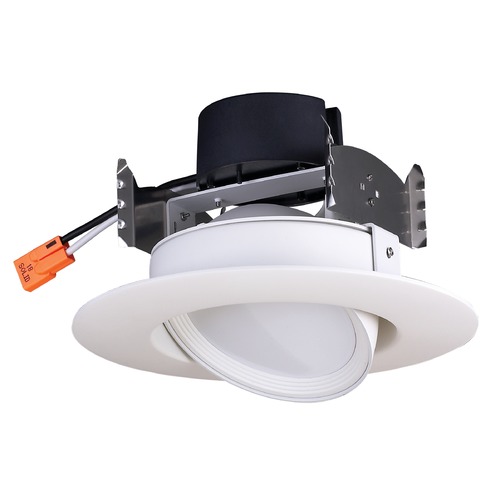 9.5W 4-Inch LED Directional Retrofit Gimbaled 4000K 600LM 120V Dimmable by Satco Lighting