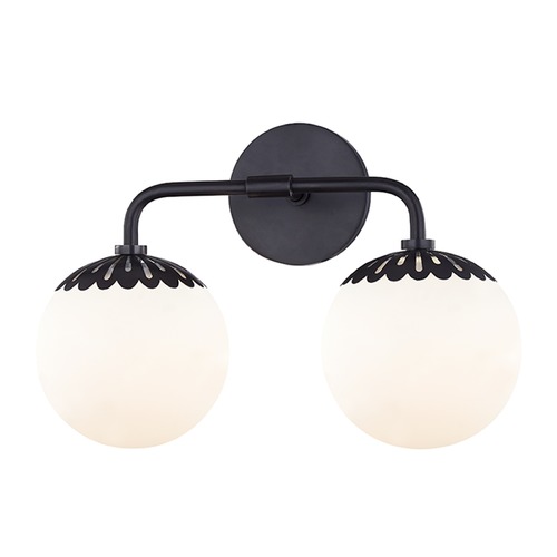 Paige Old Bronze Bathroom Light by Mitzi by Hudson Valley