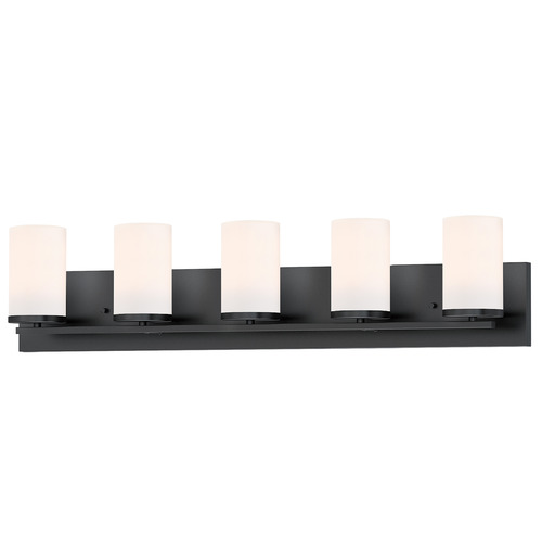 Maxim Lighting Maxim Lighting Lateral Black Bathroom Light 10285SWBK