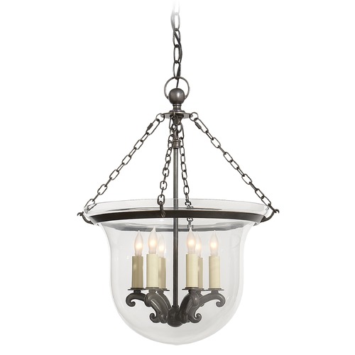 Visual Comfort Signature Collection E.F. Chapman Country Medium Lantern in Bronze by Visual Comfort Signature CHC2117BZ