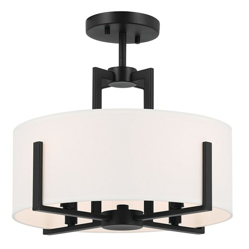 Malen Black Semi-Flush Mount Light by Kichler Lighting