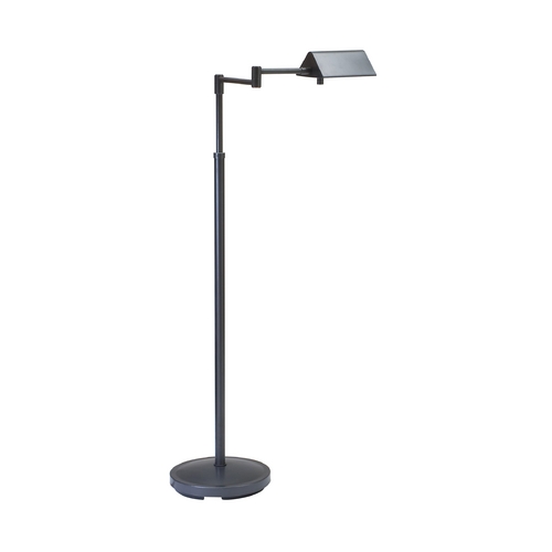 Pinnacle Adjustable Pharmacy Floor Lamp in Oil Rubbed Bronze by House of Troy Lighting