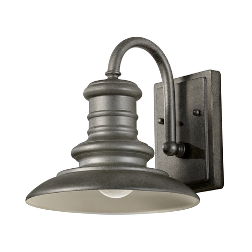 Generation Lighting Reddington Station Outdoor Wall Light in Tarnished Silver by Generation Lighting OL8600TRD