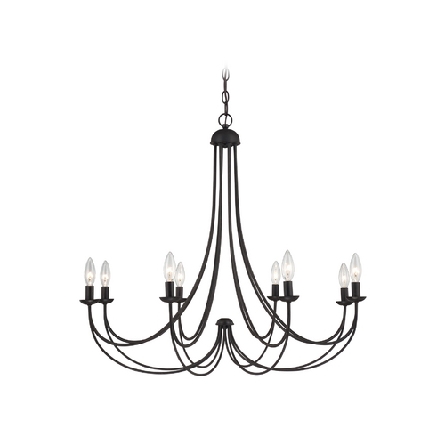 Mirren Chandelier in Imperial Bronze by Quoizel Lighting