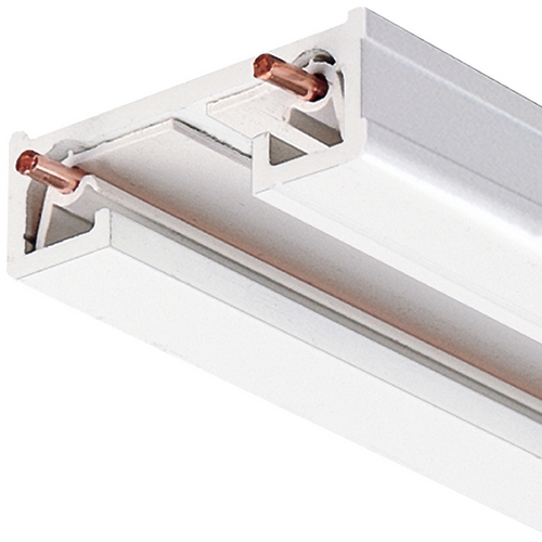 Juno Lighting Group 6-Ft Track Section in White Finish Juno Trac Lites Collection by Juno Lighting Group R 6FT WH