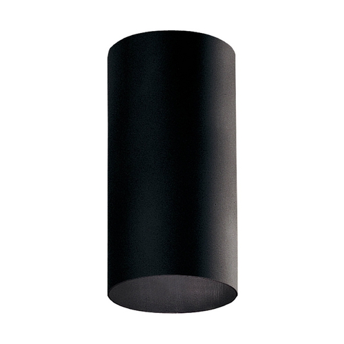 Cylinder Black Flush Mount by Progress Lighting
