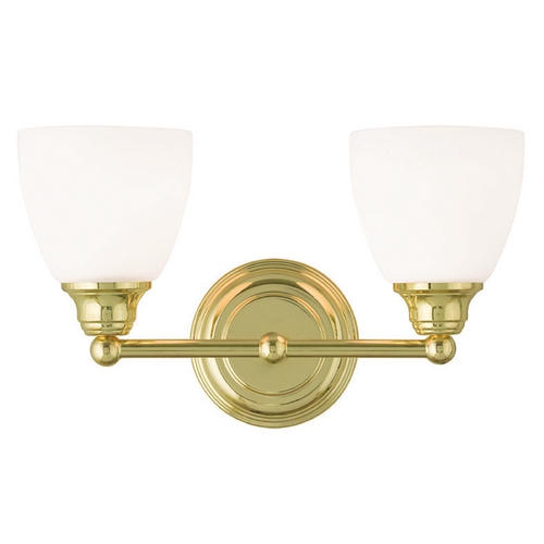 Livex Lighting Livex Lighting Somerville Polished Brass Bathroom Light 13662-02