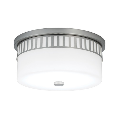 Norwell Lighting Norwell Lighting Astro Brush Nickel LED Flushmount Light 9653-BN-SO