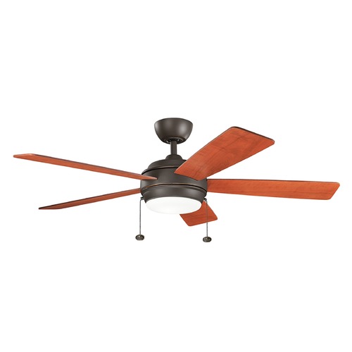 Starkk 52-Inch Olde Bronze LED Fan by Kichler Lighting