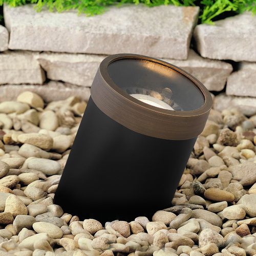 PAR36 Flat Top Well Light in Matte Bronze by Hinkley Lighting