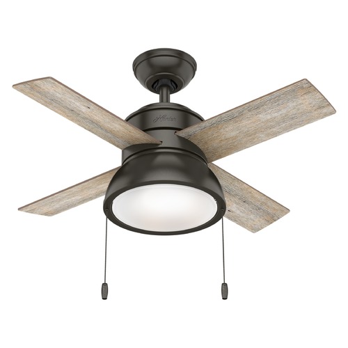 Hunter Fan Company Loki 36-Inch Fan in Noble Bronze by Hunter Fan Company 59387