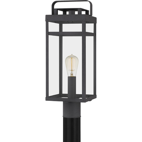 Quoizel Lighting Keaton Post Light in Mottled Black by Quoizel Lighting KTN9008MB