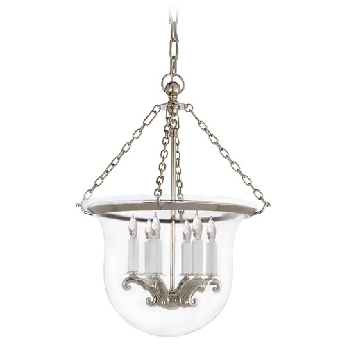 E.F. Chapman Country Lantern in Polished Nickel by Visual Comfort Signature