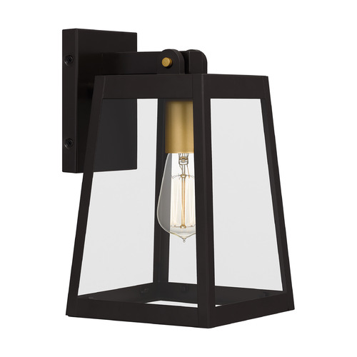 Quoizel Lighting Amberly Grove Outdoor Wall Light in Western Bronze by Quoizel Lighting AMBL8407WT