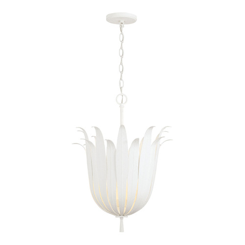 Capital Lighting Eden 4-Light Pendant in Textured White by Capital Lighting 349542XW