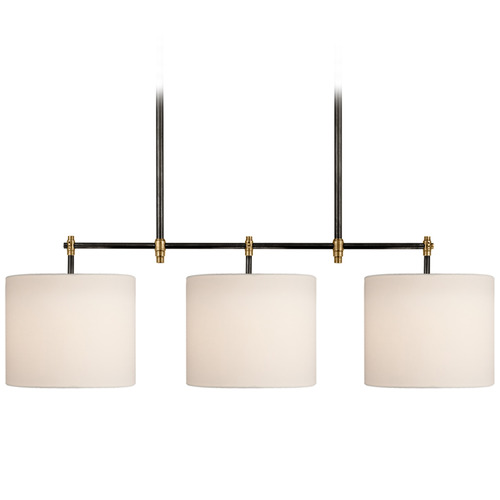 Visual Comfort Signature Collection Thomas OBrien Bryant Billiard Light in Bronze & Brass by VC Signature TOB5004BZHABL