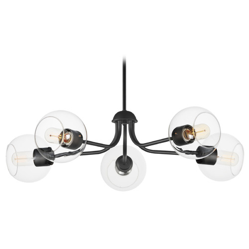 Knox Black Chandelier by Maxim Lighting