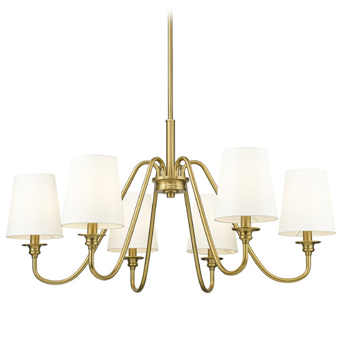 Z-Lite Z-Lite Gianna Modern Gold Chandelier 7509-6-32MGLD