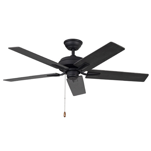Kuzco Lighting Erikson Matte Black Ceiling Fan Without Light