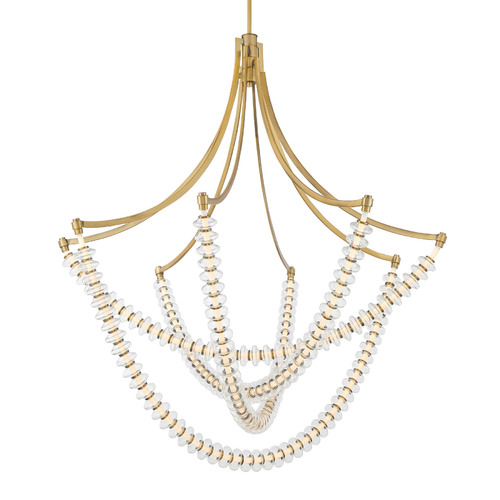 Pearl 49.25-Inch LED Chandelier in Legacy Brass by Minka Lavery