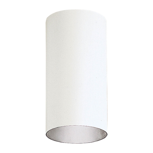 Cylinder White Flush Mount by Progress Lighting