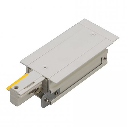Track Live End Connector Flanged Right Polarity by WAC Lighting