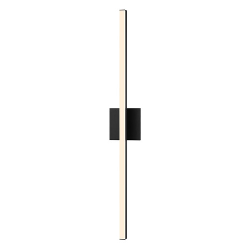 Stix Satin Black LED Bathroom Light by Sonneman Lighting