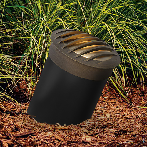 PAR36 Rock Guard Well Light in Matte Bronze by Hinkley Lighting