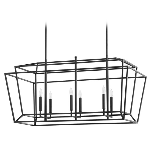 Quorum Lighting Monument Noir Pendant by Quorum Lighting 8507-6-69