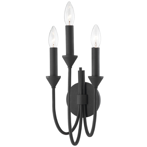 Troy Lighting Cate Forged Iron Sconce