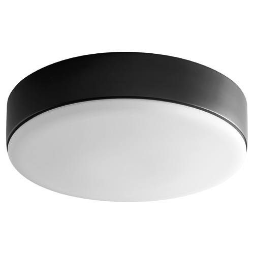 Journey 14-Inch LED Flush Mount in Black by Oxygen Lighting