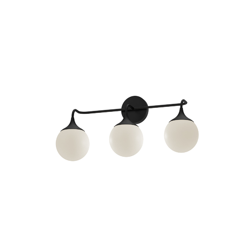 Alora Lighting Nouveau 25.50-Inch Bath Light in Matte Black by Alora Lighting VL505125MBOP