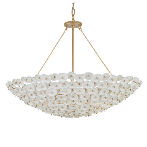 Metropolitan Lighting Metropolitan Lighting Coastlyn Legacy Brass 8-Light Pendant N1828-732