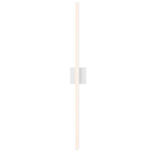 Sonneman Lighting Stix Satin White LED Bathroom Light by Sonneman Lighting 2772.03