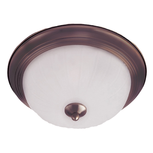 Essentials Oil Rubbed Bronze Flush Mount by Maxim Lighting