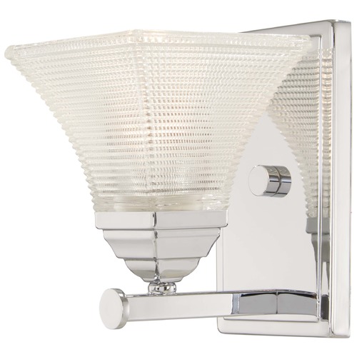 Conspire Chrome Sconce by Minka Lavery