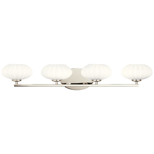 Kichler Lighting Pim 34-Inch Polished Nickel Vanity Light by Kichler Lighting 55026PN