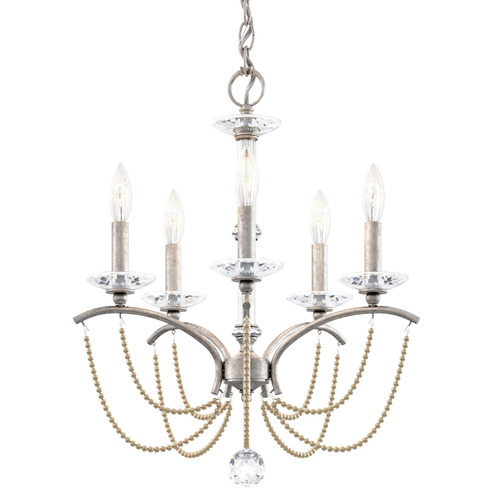Priscilla Antique Silver Chandelier by Schonbek Lighting