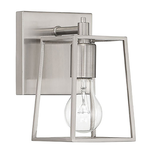 Craftmade Lighting Dunn Brushed Polished Nickel Sconce by Craftmade Lighting 12105BNK1