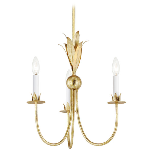 Maxim Lighting Paloma Gold Leaf Chandelier
