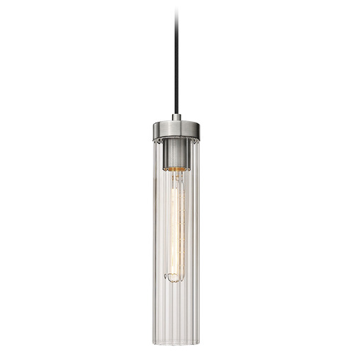 Z-Lite Beau Brushed Nickel Mini Pendant by Z-Lite 740P-BN